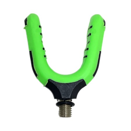 Suport lansete - Suport feeder, în forma de U, culoare verde, Dual Fish
