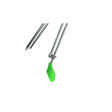 Suport rabatabil cu pana, pentru pescuit, culoare verde, Dual Fish [2]