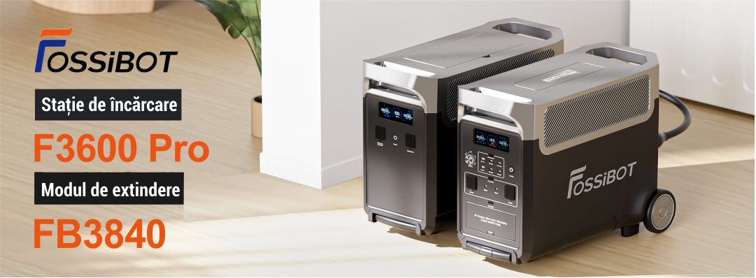 Statie incarcare + modul de extindere FOSSIBOT