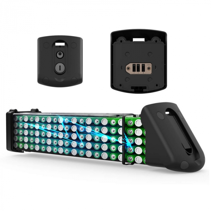 Eredeti akkumulátor az iSEN H1 Flying Fish elektromos kerékpárhoz, 10Ah, 36V, lítium [3]