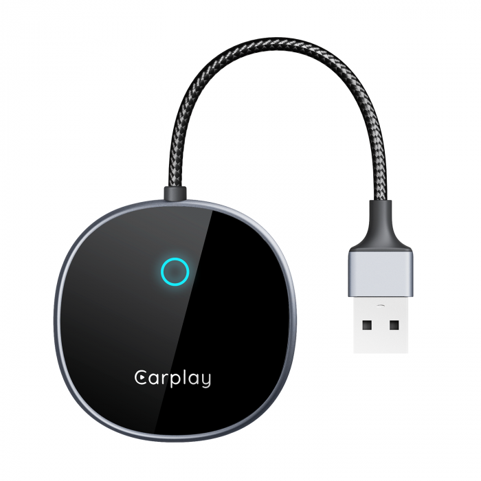 iSEN A22 Vezeték nélküli Autós Adapter Android Auto és CarPlay-hez, Fekete, USB és Type-C, Automatikus Csatlakozás, 5.8 GHz, Plug & Play [2]