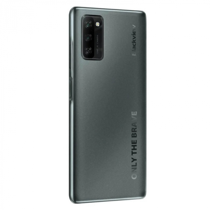 Mobiltelefon Blackview A100 Szürke, 4G, IPS FHD+ 6,67", 6GB RAM, 128GB ROM, Android 11, Helio P70 OctaCore, NFC, 4680mAh, Dual SIM [6]