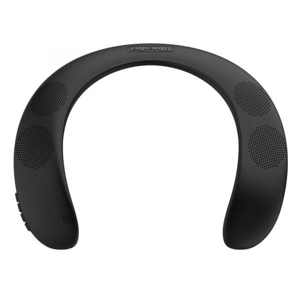 Boxa portabila tip guler Bluedio HS, 2x 2W, Bluetooth 5.0, FM, Slot Card, Surround, Bas puternic, Confortabila [3]