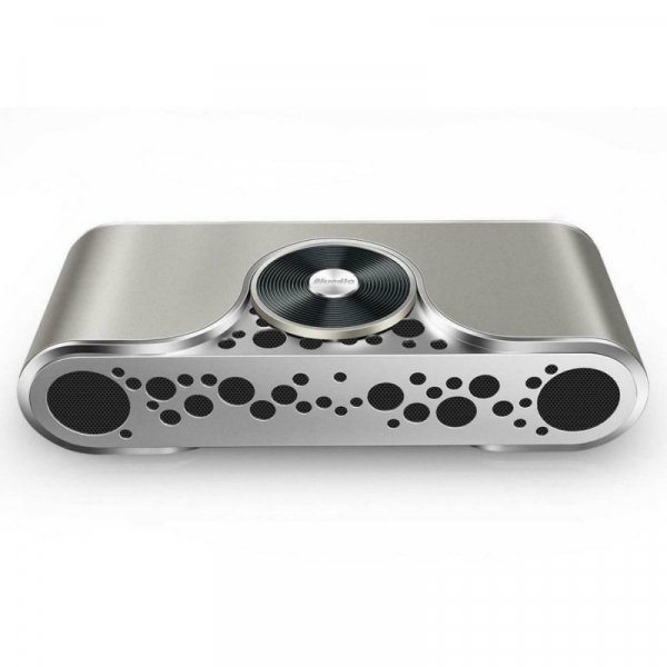 Boxa portabila Bluedio TS3 Gri, Sistem 2.1, Wireless, Bluetooth, Slot memorie, Aux, Microfon incorporat [1]