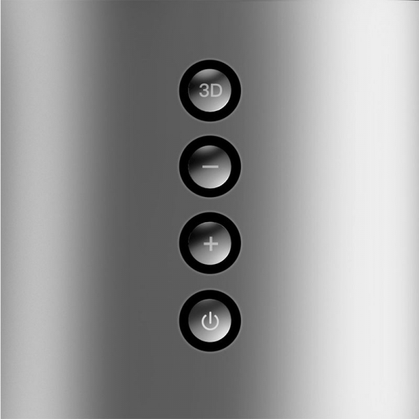 Hordozható hangszóró Bluedio V (The Barrel Version) Sztereó, 5 hangszóró, Vezeték nélküli, Bluetooth, 3D hang, Mikrofon, USB, Aux kimenet [4]