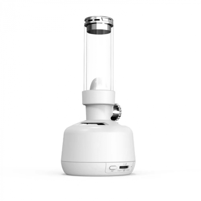 Hordozható vezeték nélküli hangszóró aromaterápiás Bluedio FS White, világítás, Bluetooth 5, memóriahely, beépített mikrofon, alkalmazás [4]