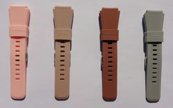 Bratara de schimb din silicon, cu striatii, pentru Xiaomi Huami Amazfit GTS, diferite colorituri, confortabila si rezistenta [13]