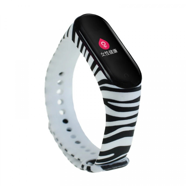 Bratara de schimb din TPE pentru Xiaomi Mi Band 5 si Mi Band 6, diferite colorituri, usor de utilizat, confortabila si rezistenta [1]