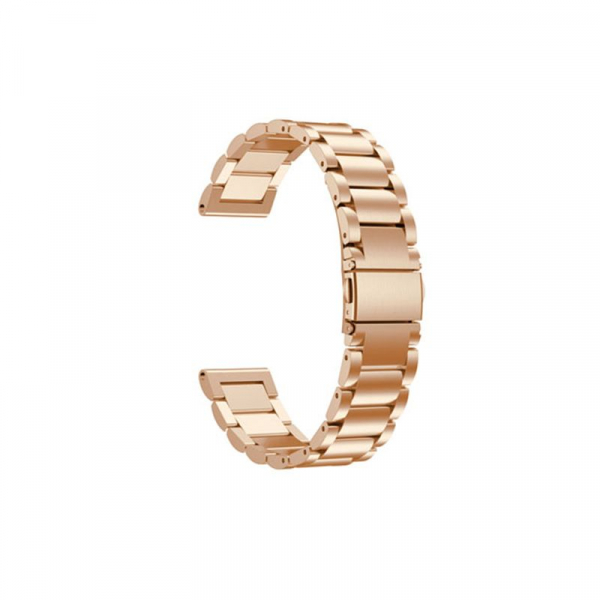 Bratara de schimb din metal cu zale mari  22mm pentru smartwatch Xiaomi AmazFit stratos/ GTR 47mm, [4]