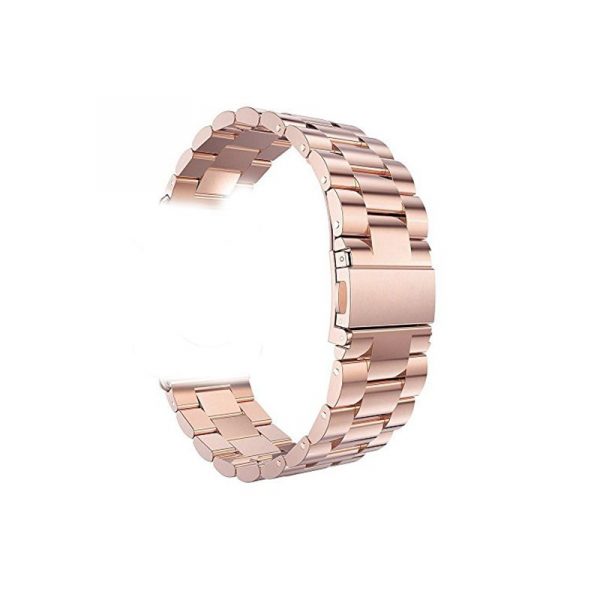 Bratara de schimb din metal cu zale mari  22mm pentru smartwatch Xiaomi AmazFit stratos/ GTR 47mm, [5]