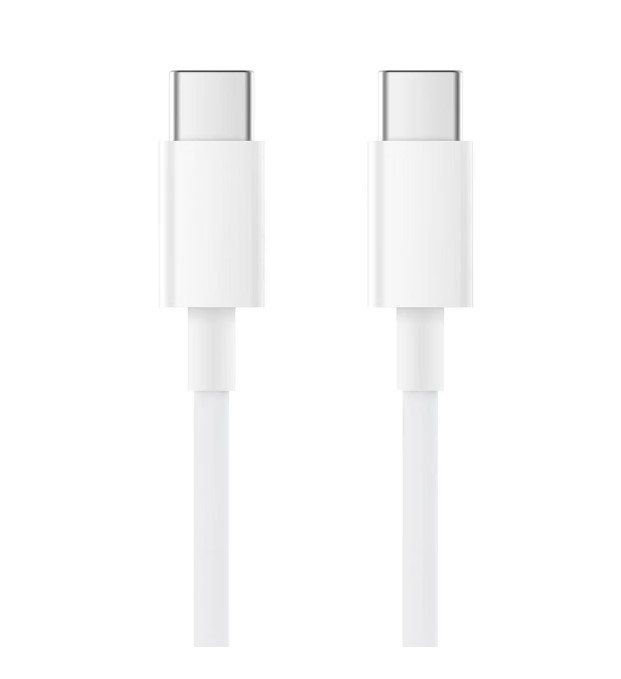 Szupergyors töltőkábel Xiaomi USB Type-C, 6A, 120W, fehér, hossza 2m [1]