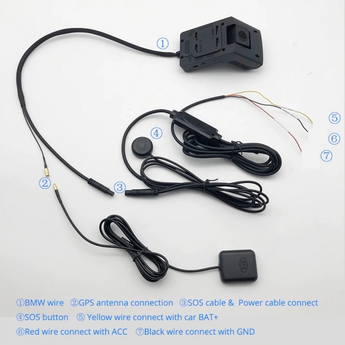 Camera auto DVR STAR T2 1/16 Negru [4]