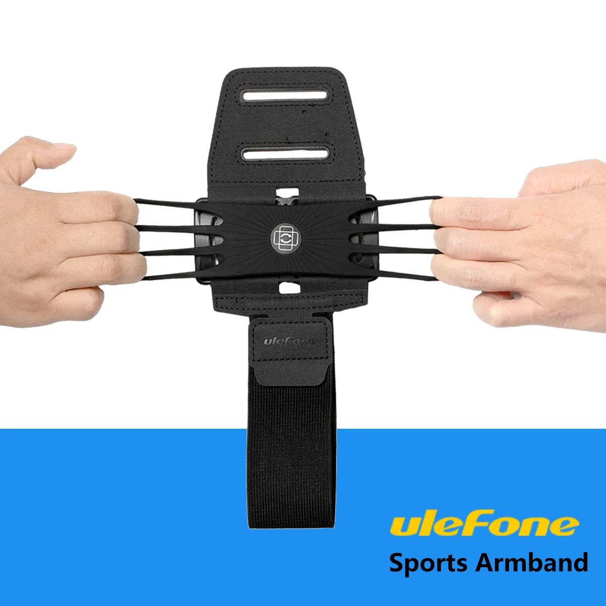 Telefonkar tartó Ulefone Sports Armband, Fekete, Méret 4”-6.8", 360° forgás [3]