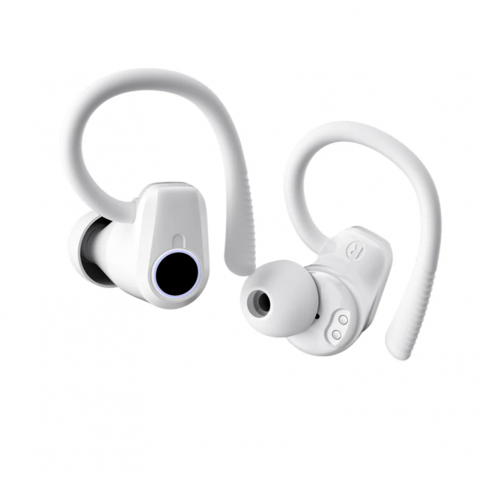 Vezeték nélküli félfüles Blackview AirBuds 60 500mAh töltőtokkal, Bluetooth 5.3, Fehér [3]