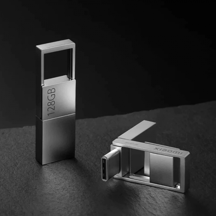 Memorie USB Xiaomi Dual Interface U Disk 128GB Silver [4]