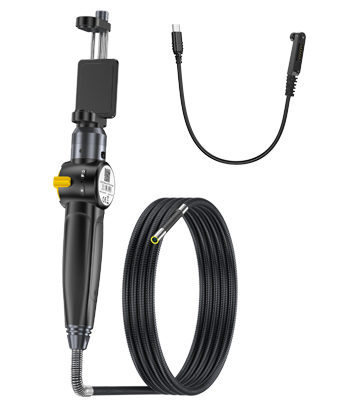 Endoscop portabil HD 2in1 Ulefone uSmart E03 Negru, Rotire 180 Grade, pentru Ulefone Armor 24, 21, 19, 18, 16Pro, 13, 9/9E, Armor Pad, Pad 2 [4]