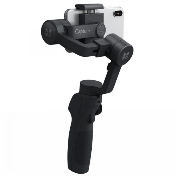 Stabilizator gimbal pe 3 axe FunSnap Capture 2S, Auto face tracking, Control zoom, Time lapse, 4000mAh, Negru [8]