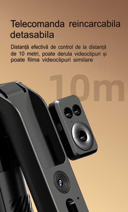 FUNSNAP A6 AI Felismerés Intelligens Követő Gimball, 360 fokos követés, mobilfotózás, élő közvetítés, rázkódásgátló tartó [6]