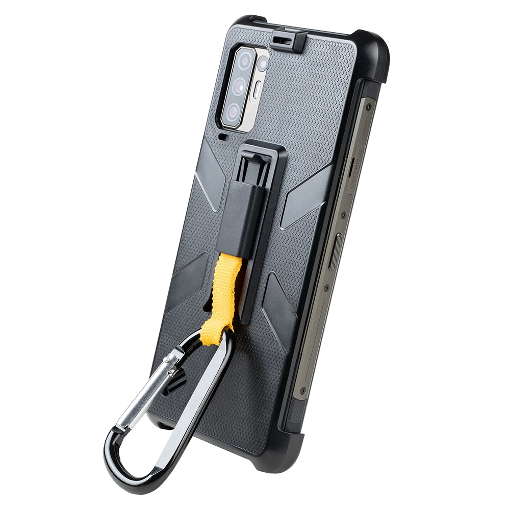 Carcasa de protectie multifunctionala anti-alunecare pentru Ulefone Power Armor 13 cu clema si carabina [3]