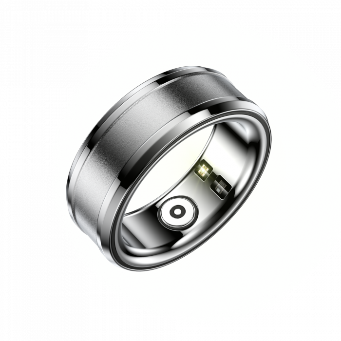 iSEN R3 Okosgyűrű, HR, SpO2, Hőmérséklet, Alvásfigyelés, Multi Sport, Dedikált alkalmazás: EcTri, 18mAh, IP68, Silver [5]