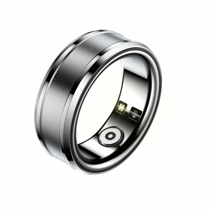 iSEN R3 Okosgyűrű, HR, SpO2, Hőmérséklet, Alvásfigyelés, Multi Sport, Dedikált alkalmazás: EcTri, 18mAh, IP68, Silver [4]