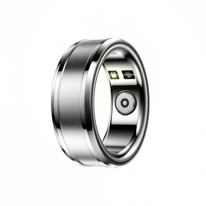 iSEN R3 Okosgyűrű, HR, SpO2, Hőmérséklet, Alvásfigyelés, Multi Sport, Dedikált alkalmazás: EcTri, 18mAh, IP68, Silver [3]