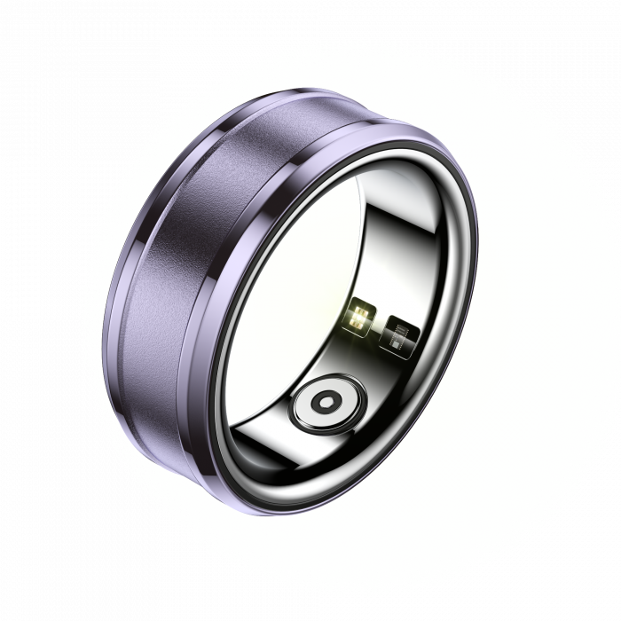 iSEN R3 Okosgyűrű, HR, SpO2, Hőmérséklet, Alvásfigyelés, Multi Sport, Dedikált alkalmazás: EcTri, 18mAh, IP68, Purple [4]