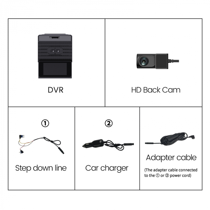 iSEN P87 Autós Kamera, 4G, 1.9", 2K elöl, 1080P hátul, WiFi, GPS+Beidou, 3-tengelyes G-érzékelő, Éjjellátás, Parkolásfigyelés, Hurokfelvétel, Távoli megfigyelés [7]