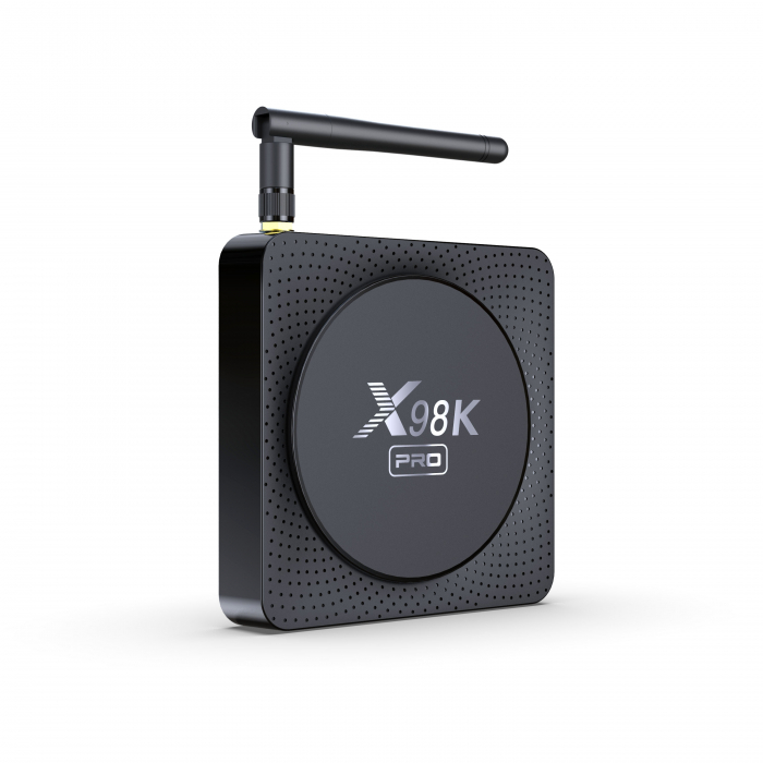 TV Box iSEN X98K Pro, 4K, Android 11, HDR10+, 4GB RAM, 32GB ROM, RK3566, DLNA, Miracast, AirPlay, WiFi 2.4G/5G, BT 5.0, HDMI 1.4/2.0, AUDIO OUT, SPDIF, Ethernet, Micro SD [3]