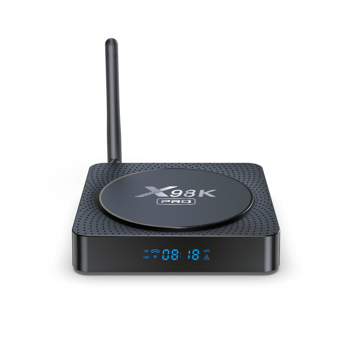 TV Box iSEN X98K Pro, 4K, Android 11, HDR10+, 4GB RAM, 32GB ROM, RK3566, DLNA, Miracast, AirPlay, WiFi 2.4G/5G, BT 5.0, HDMI 1.4/2.0, AUDIO OUT, SPDIF, Ethernet, Micro SD [5]