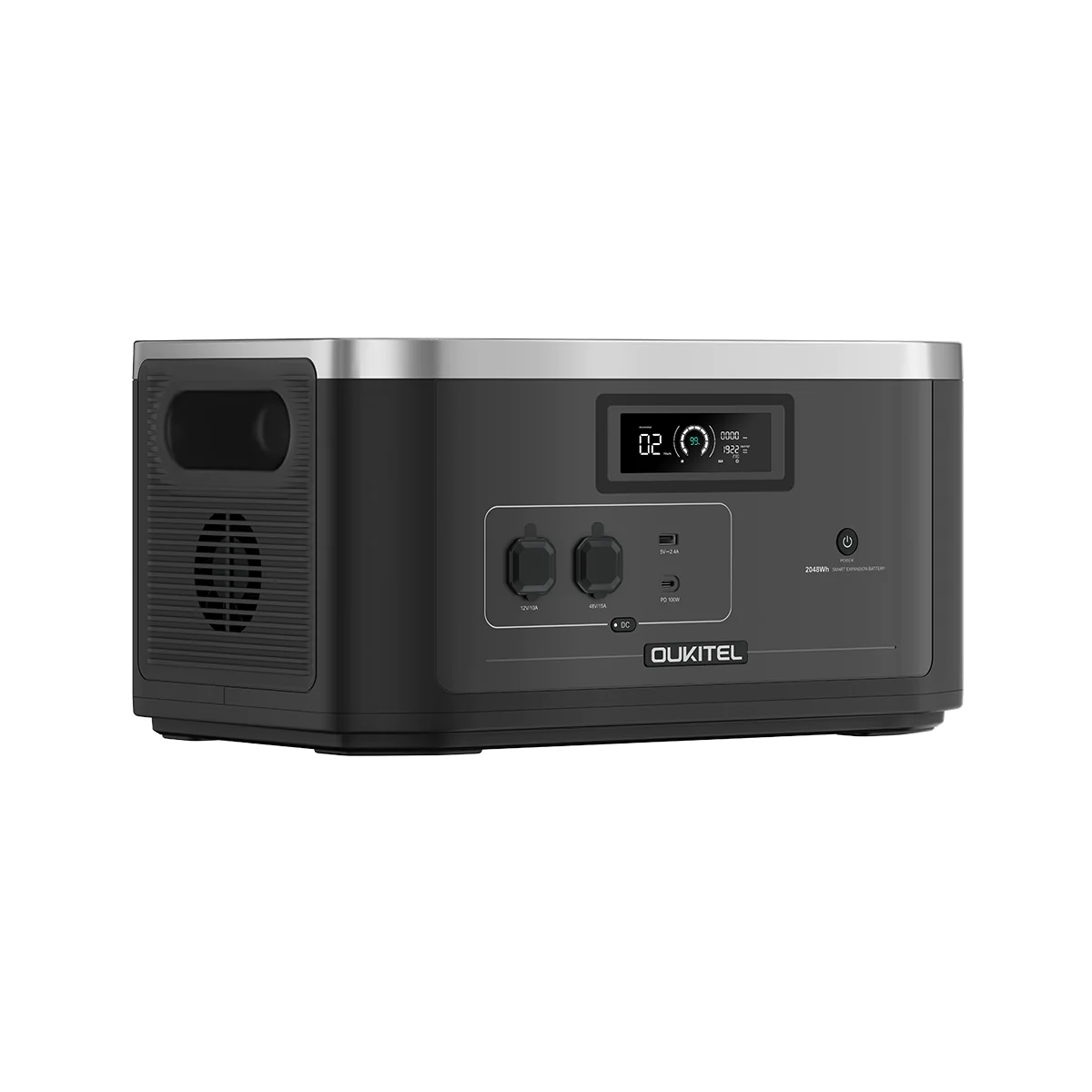 Modul extindere baterie Oukitel B2000 Negru, 2048 Wh, display, compatibil doar cu Oukitel BP2000 [4]