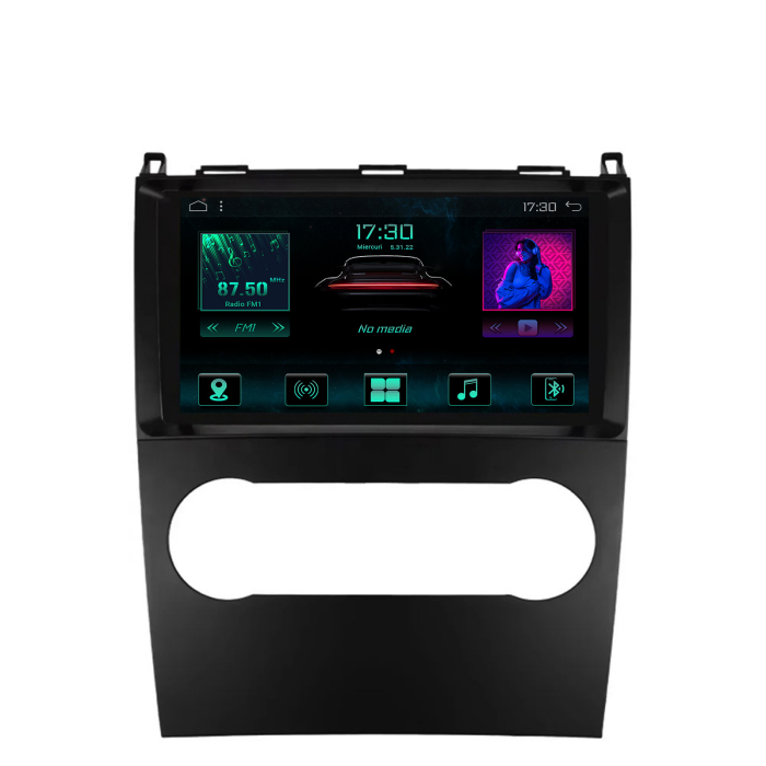 Navigatie Mercedes Benz A/B Class (2004-2011), Android 13, A-Octacore / 4GB RAM + 64GB ROM, 9 Inch - AD-BGA9004+AD-BGRKIT420 [2]