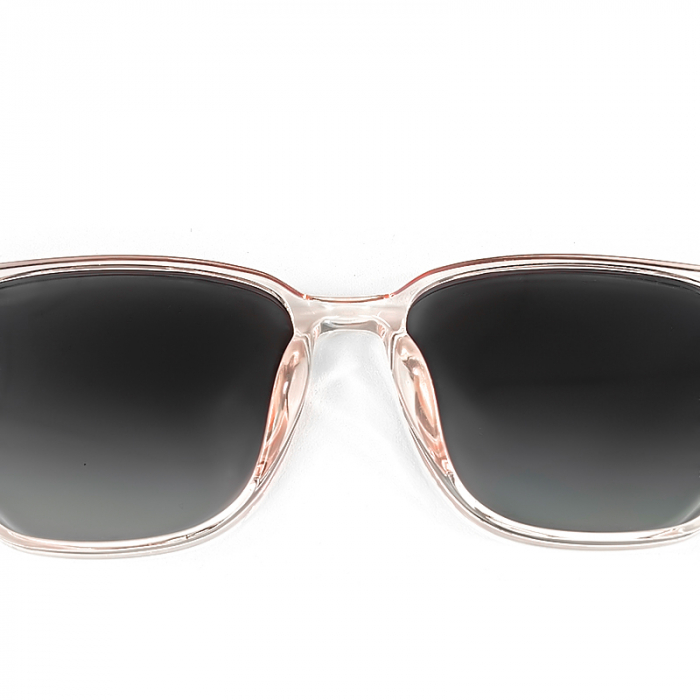 iSEN GS03 okos napszemüveg, Átlátszó keret, Polarizált UV400 lencsék, Unisex, Beépített mikrofon és hangszóró, Bluetooth zene és hívások, Hangasszisztens [9]