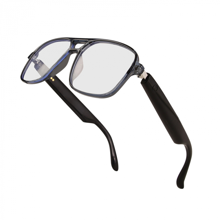 iSEN GS10 Okos napszemüveg, Polarizált lencsék, Unisex, Beépített mikrofon és hangszóró, Bluetooth zene és hívások, Hangasszisztens [2]