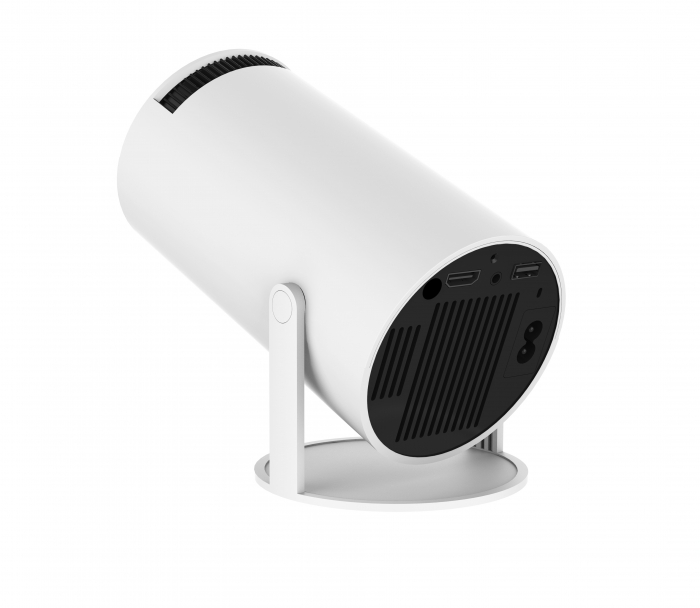 iSEN HY-300 4K hordozható projektor, 1 GB RAM, 8 GB ROM, Android 11, CPU négymagos ARM Cortex-A53, GPU Mali-G31, WiFi 2.4G/5G/BT4.1 [5]