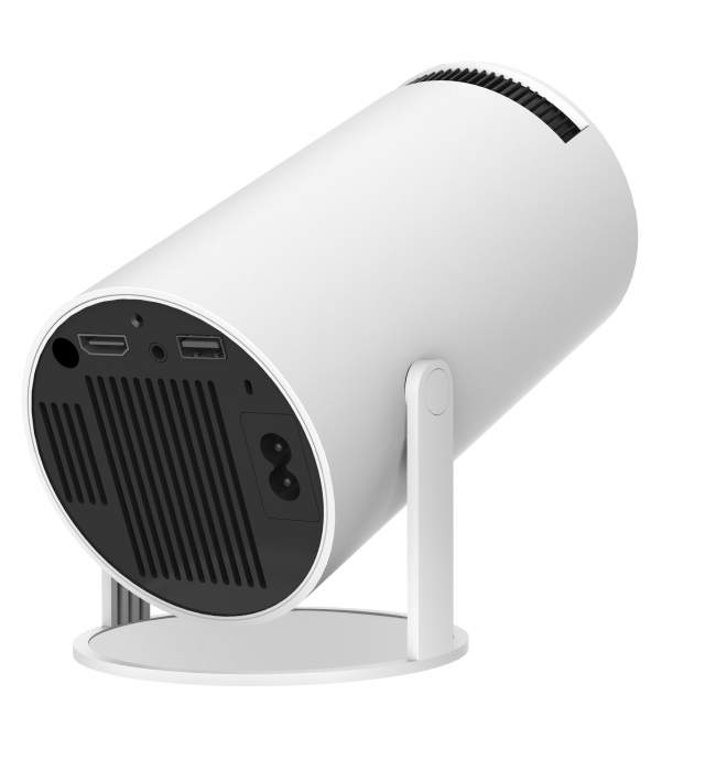 iSEN HY-300 4K hordozható projektor, 1 GB RAM, 8 GB ROM, Android 11, CPU négymagos ARM Cortex-A53, GPU Mali-G31, WiFi 2.4G/5G/BT4.1 [2]