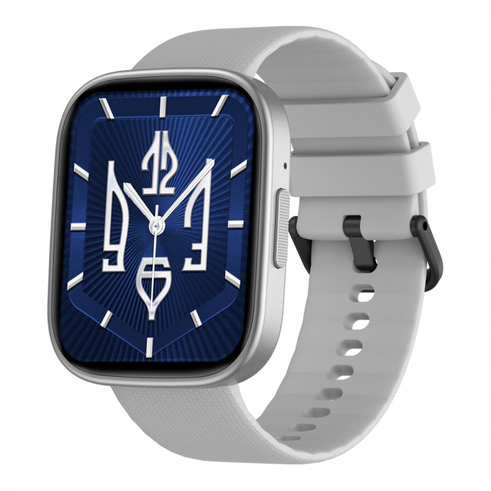 Smartwatch Fitness & Wellness Zeblaze GTS 3 Plus, Silver, Display Amoled 2.15'' HD, Apel telefonic Hi-Fi Bluetooth, Asistare vocala offline, Moduri sport 100+, Monitorizare sanatate 24/24, IP68, 300mAh [2]