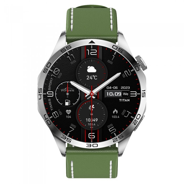 Okosóra iHunt Watch 13 Titan, Green, AMOLED 1.43" Teljes Érintőkijelző, Telefonos Fotó Távirányító, Egészségfigyelés, Multisport, IP68, 330mAh [4]