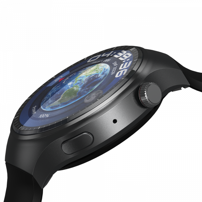 iSEN Watch DM80 Okosóra, 4G, 1.42" AMOLED HD, 2GB RAM + 16GB ROM, Android 8.1, Bt v4.2, Mikrofon, nanoSIM, GPS, Egészségfigyelés, 950mAh, Fekete [6]