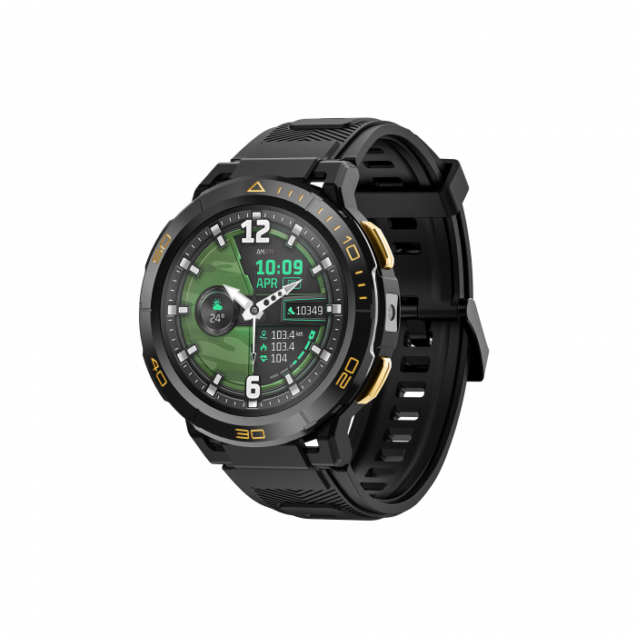 iSEN Watch Z1 okosóra, Fekete, 4G, 1,43" AMOLED, HD Kamera, Android 8.1, 2GB RAM + 16GB ROM, GPS, 800mAh, 1ATM, NanoSIM [4]