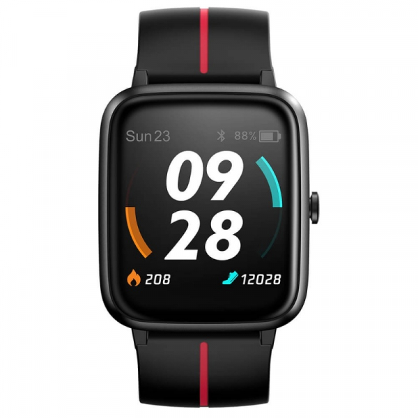 Smartwatch Ulefone Watch GPS Negru cu Rosu [2]