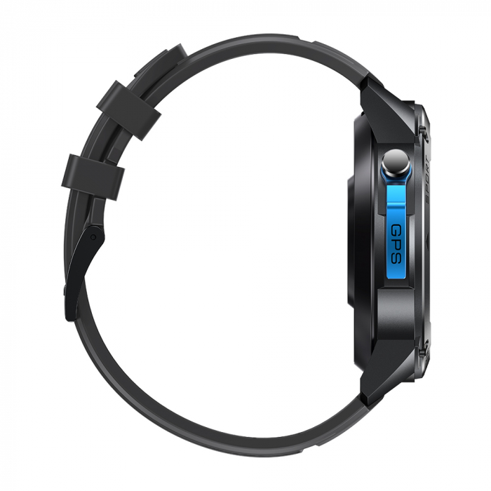 Smartwatch Zeblaze Stratos 2 Ultra 4G, Fekete, Kettős sávos GPS, Bluetooth Hívások, 1.43" AMOLED, 500 mAh, 170+ Sportmód [5]
