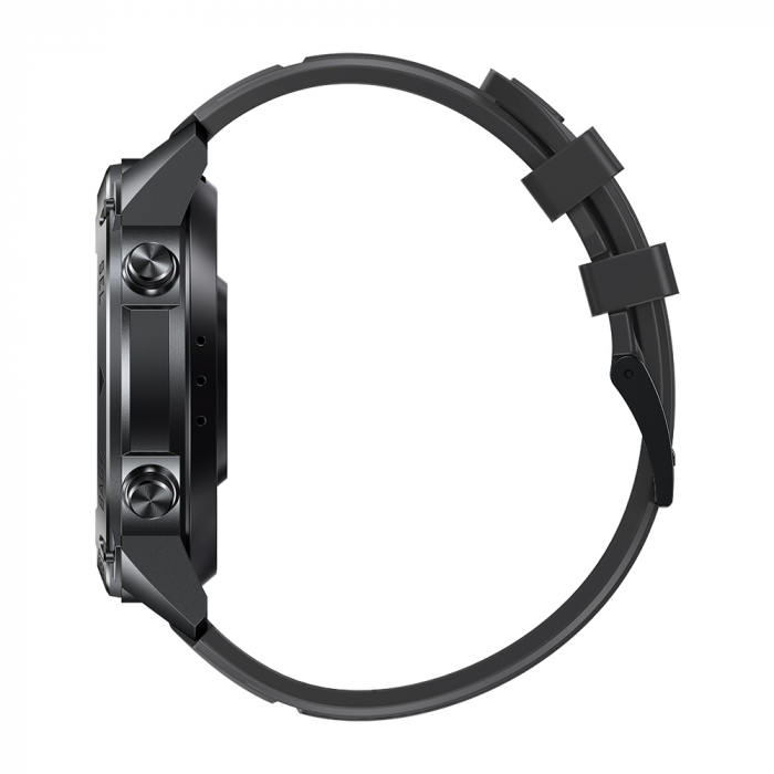 Smartwatch Zeblaze Stratos 2 Ultra 4G, Fekete, Kettős sávos GPS, Bluetooth Hívások, 1.43" AMOLED, 500 mAh, 170+ Sportmód [6]