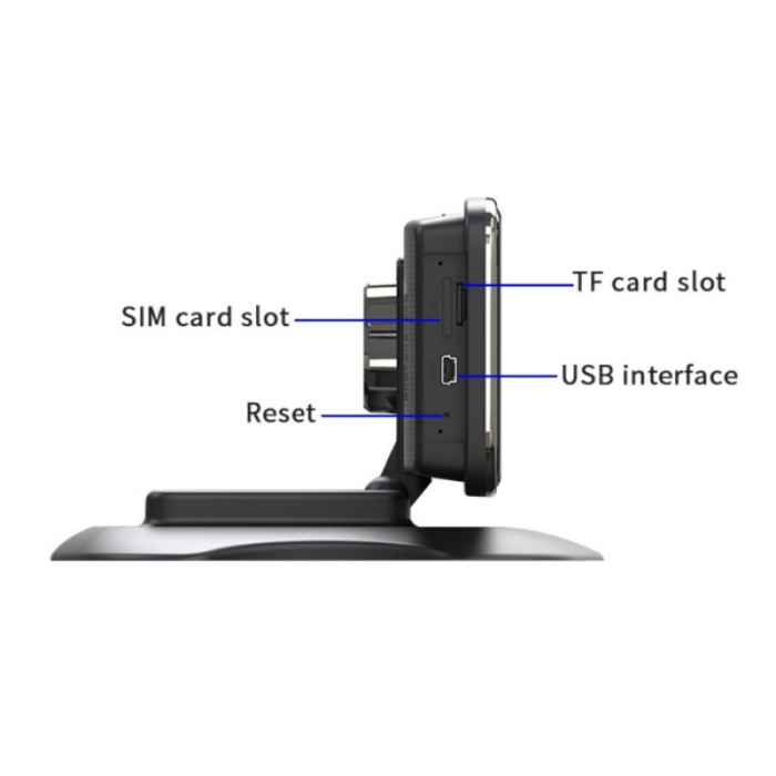 Navigator pentru bord Star T88 DVR, 4G, Display 12", Android 8.1, 2GB RAM 32GB ROM, Flota, GPS, ADAS, Night vision, 4 Camere [5]