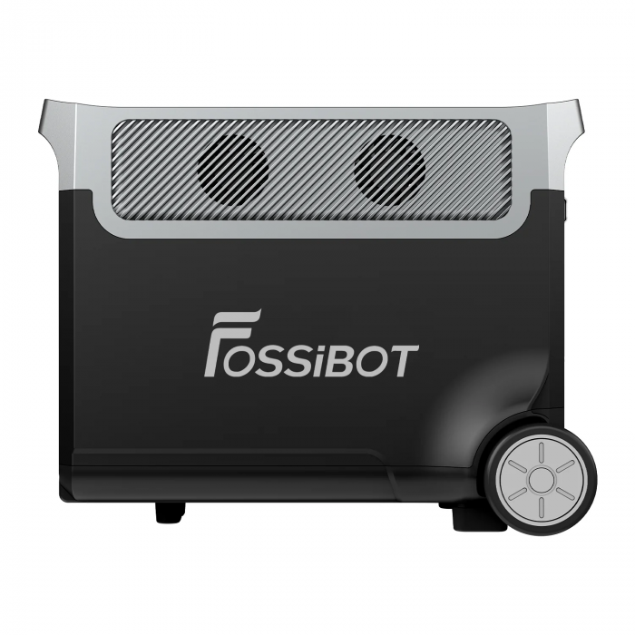 Fossibot F3600 Pro Hordozható Töltőállomás, Fekete, 3600W, 3840Wh, LCD Kijelző, BMS Védelem, 13 Kimenet, Levehető LED Zseblámpa, SOS [4]