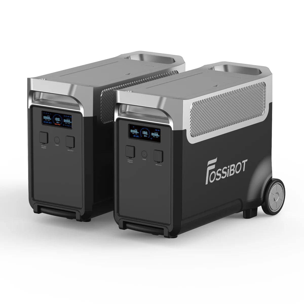 Fossibot FB3840 bővítőmodul a Fossibot F3600 Pro töltőállomáshoz, 3840Wh, 200W, LiFePO4 akkumulátor, BMS [2]