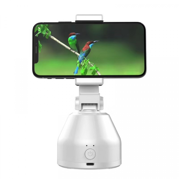 Suport cu sistem de stabilizare Gimbal Souing Genie 360° Intelligent Tracking Platform cu AI Smart Tracking si Face Recognition Alb [3]