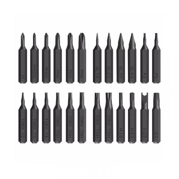 Surubelnita Mecanica Xiaomi Mijia cu 24 de capuri atasabile, Anti rugina, Precizie , Functionalitate universala [6]