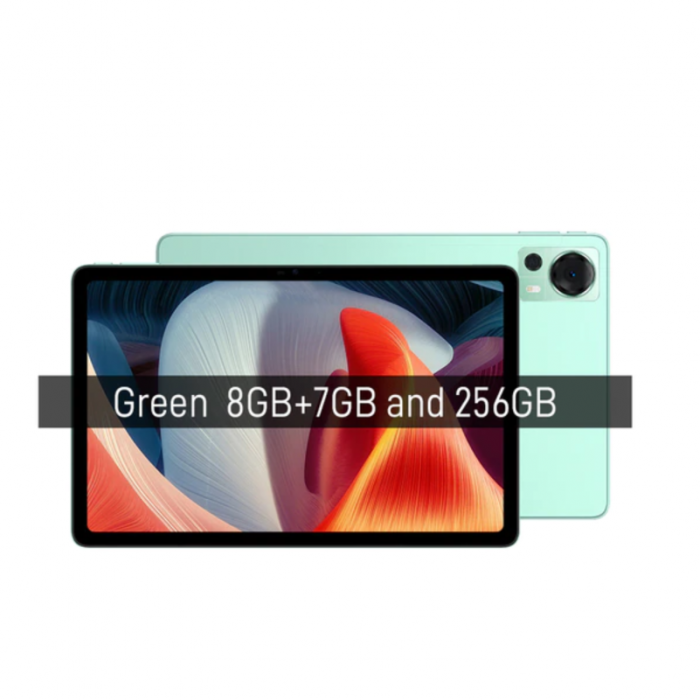 Tableta Doogee T20 Mint Green, Stylus, 4G, Display IPS 10.4" 2K, Android 12, 8+7GB RAM, 256GB ROM, Unisoc T616 OctaCore, 8300mAh, Dual SIM [2]