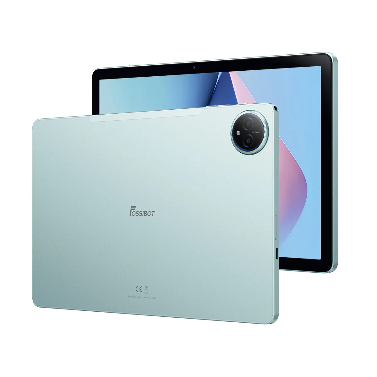 FOSSiBOT Tab 12 Tablet, Zöld, 10.95" IPS, 18GB RAM(6GB+12GB bővíthető), 256GB ROM, Android 14, 13MP+5MP, 7000mAh, 10W [3]